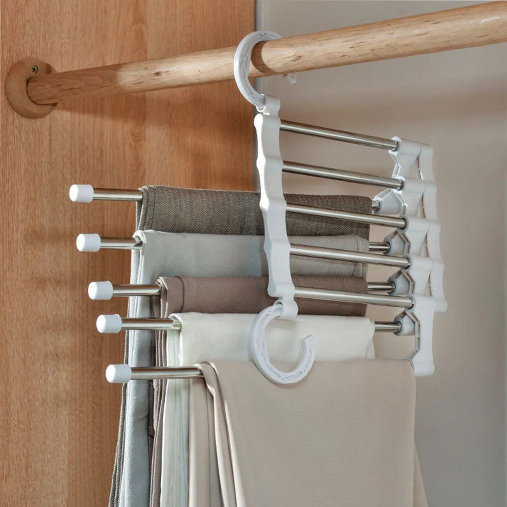 Velaris SpaceRack™ | Pack de 3 Organizadores de Pantalones