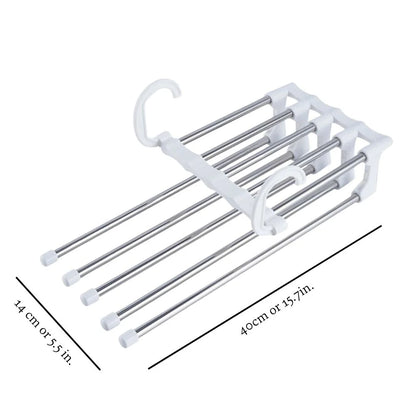 Velaris SpaceRack™ | Pack de 3 Organizadores de Pantalones